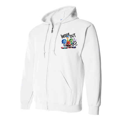 Men's Inside Out 2 Zipper Hoodie