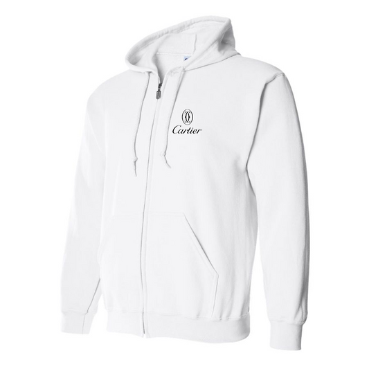 Men's Cartier Zipper  Hoodie