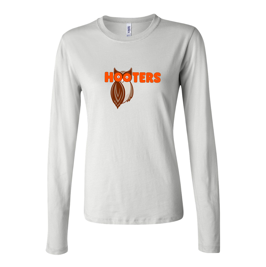 Women's Hooters Long Sleeve T Shirt – Tee