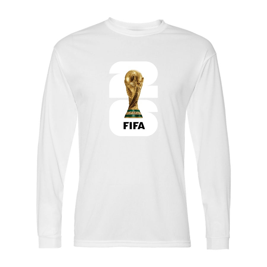 Men's Fifa World Cup 2026 Polyester Long Sleeve T-Shirt