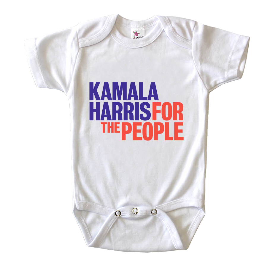 Kamal Harris For The People 2025 Baby Romper Onesie