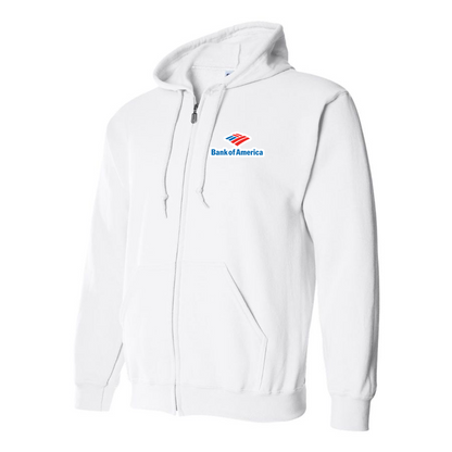 Men's Bank Of America Zipper Hoodie