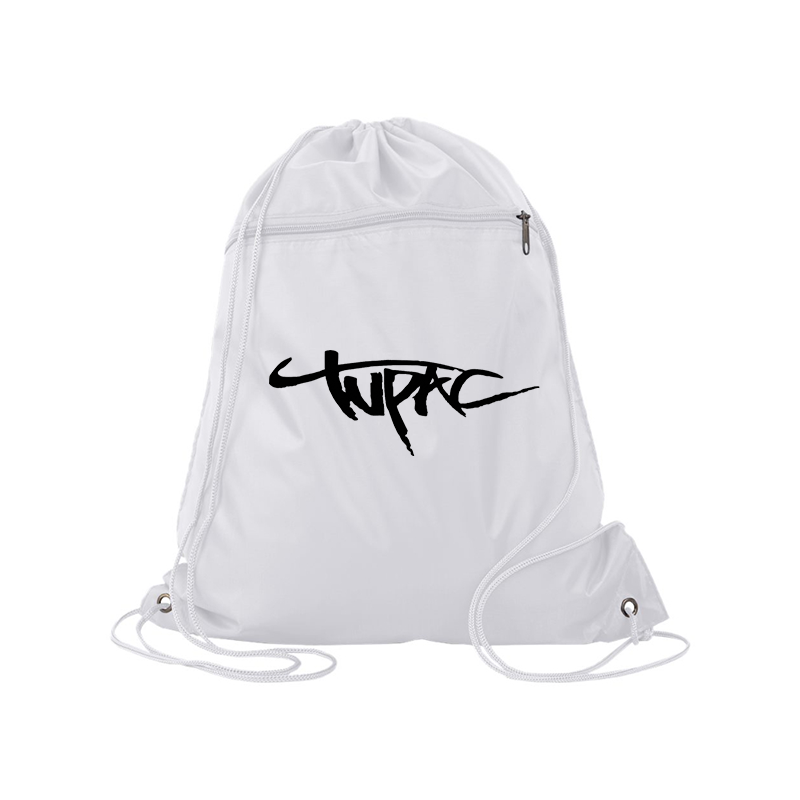 Tupac Q-Tees  Polyester Cinchpack