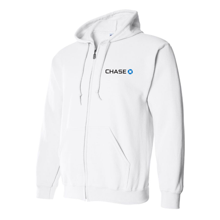 Men's Chase Bank Zipper Hoodie