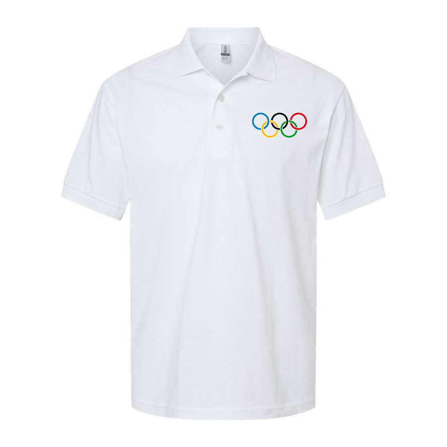 Men's Olympics Rings Dry Blend Polo