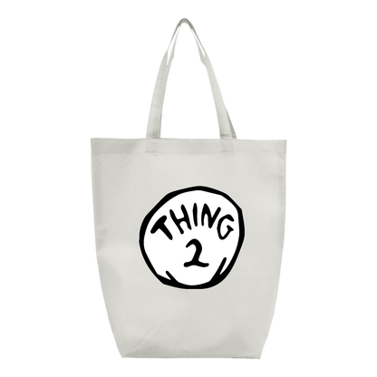 Dr. Suess Thing 2 Q-Tees Non-Woven Gusset Bottom Tote