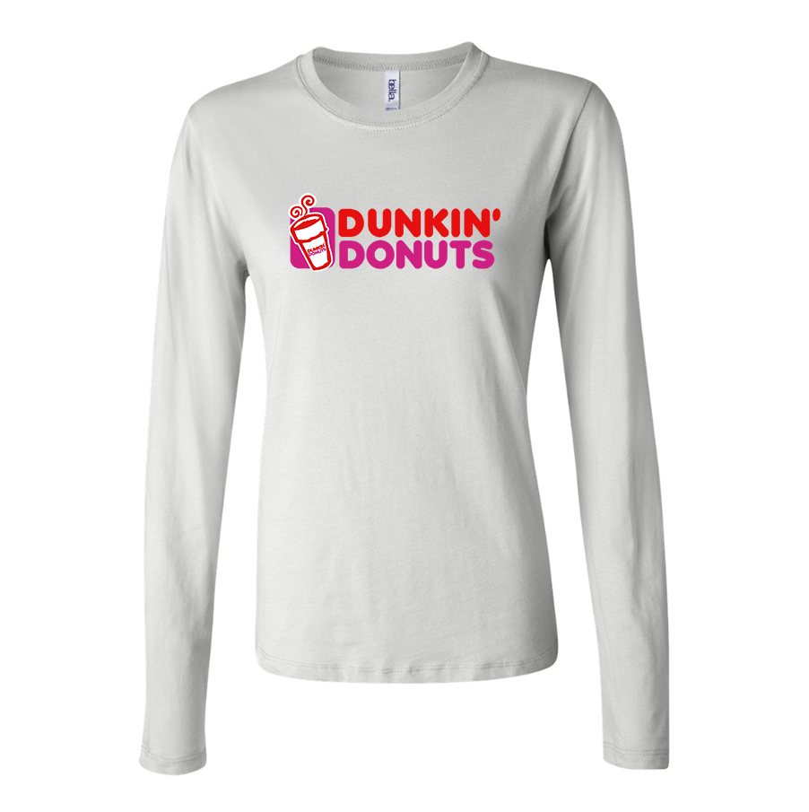 Women's Dunkin Donuts  Long Sleeve T-Shirt