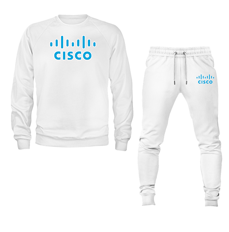 Men's Cisco Crewneck Sweatshirt Joggers Suit
