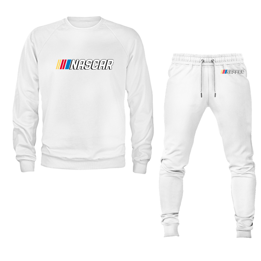 Unisex Nascar Crewneck Sweatshirt Joggers Suit