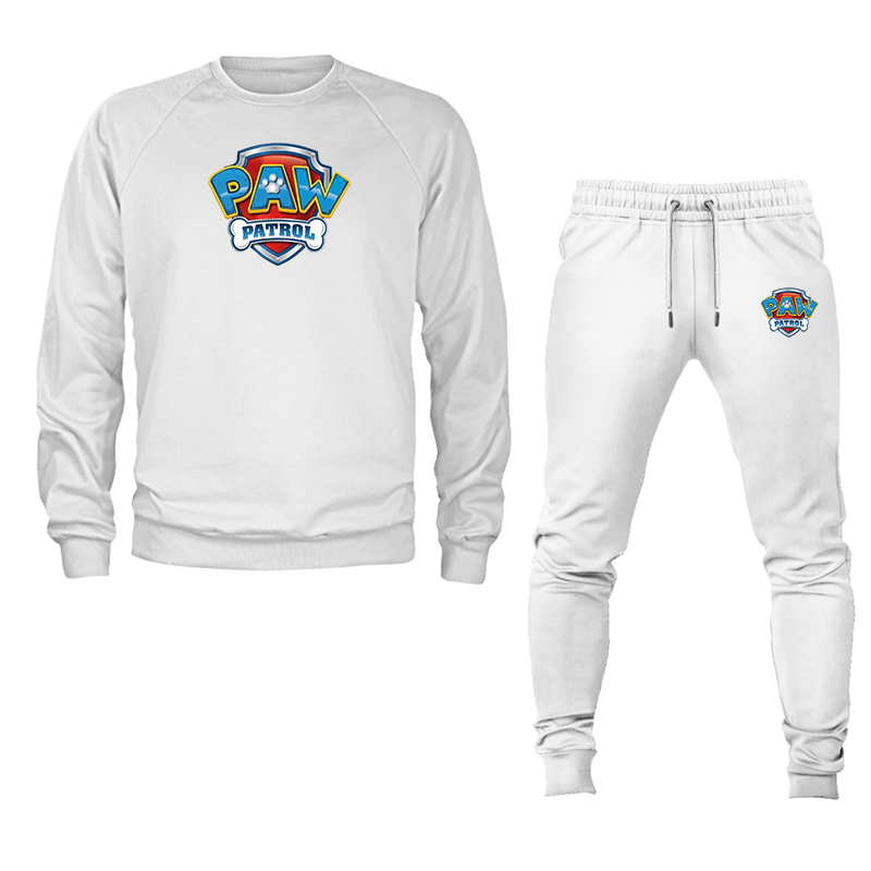 Men's Paw Patrol Crewneck Sweatshirt Joggers Set