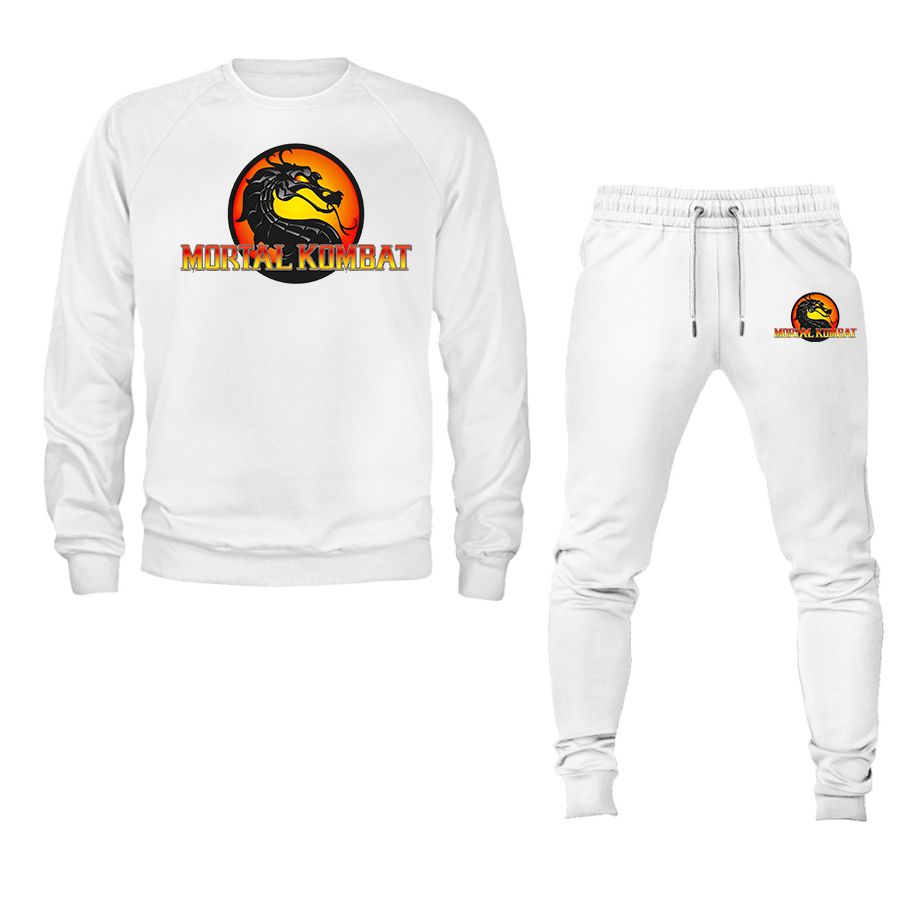 Men's Mortal Kombat Crewneck Sweatshirt Joggers Suit