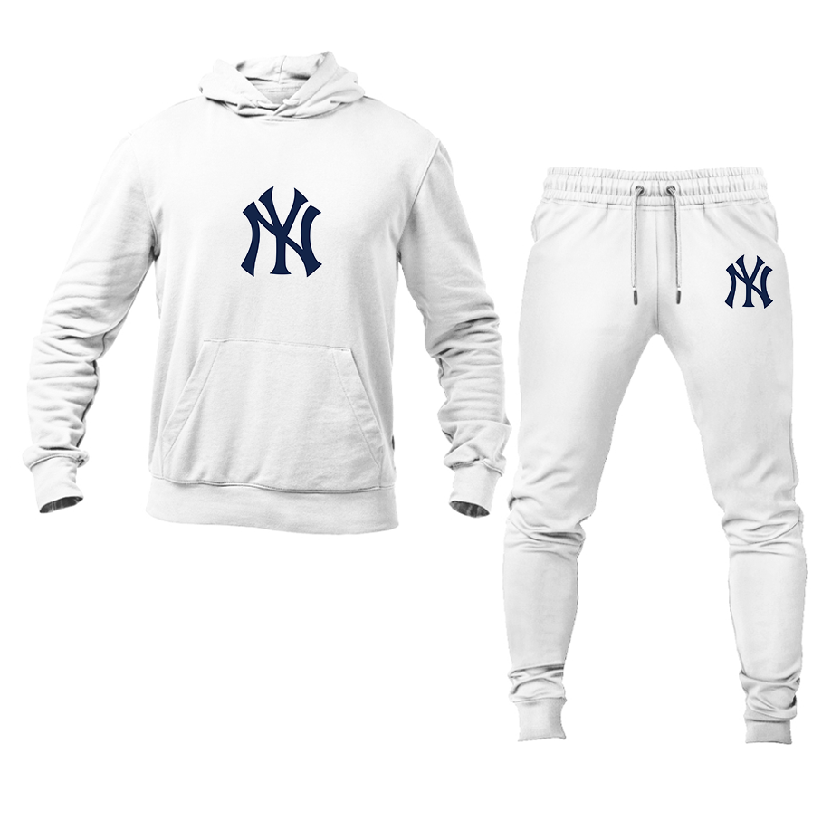 Men's New York NY Yankees Baseball Hoodie and Joggers Set