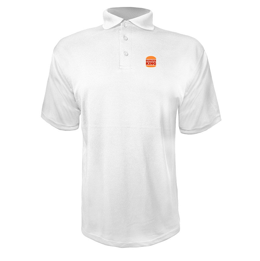 Men's Burger King Polyester Polos