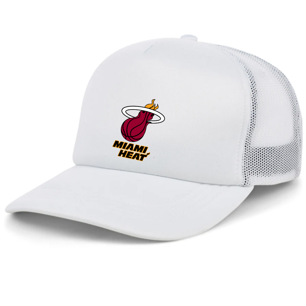 Miami Heat Dad Trucker Hat