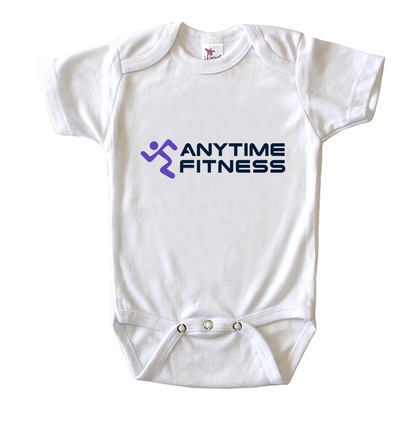 Anytime Fitness Gym Baby Romper Onesie