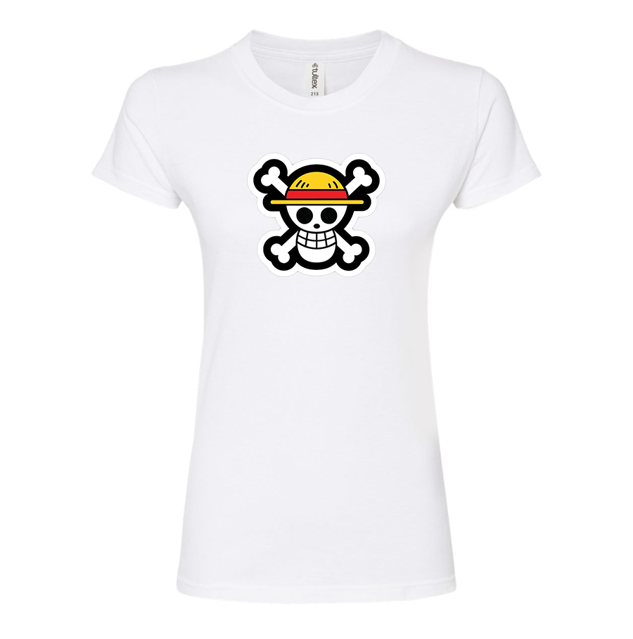 Women's StrawHat Round Neck T-Shirt