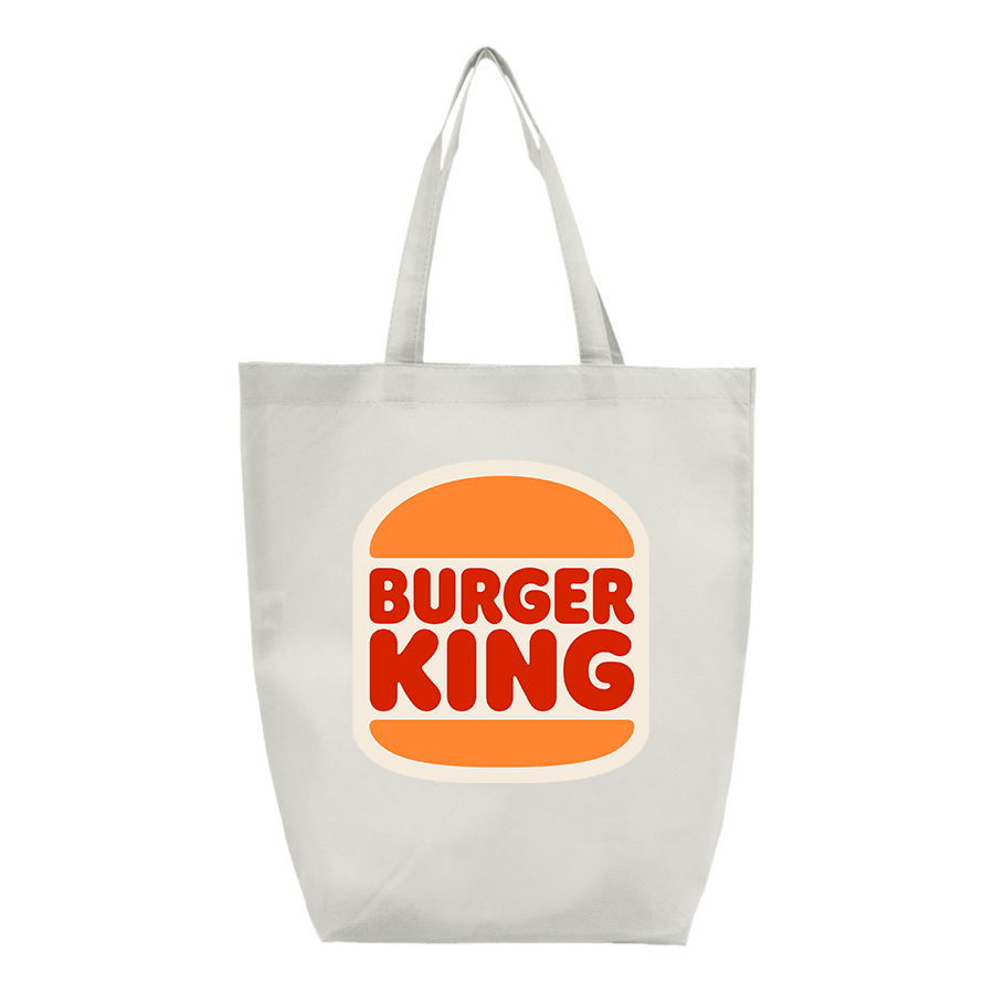 Burger King Q Tees Non Woven Gusset Bottom Tote T-Shirt