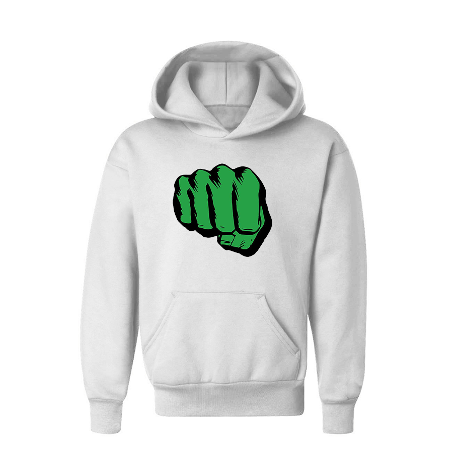 Youth's Hulk Punch Pullover Hoodie