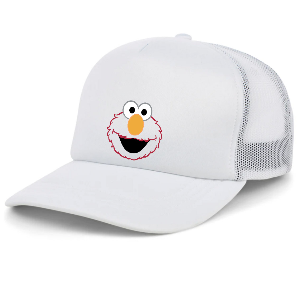 Sesame Street Elmo Face Dad Trucker Hat