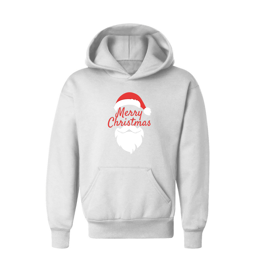 Youth's Merry Christmas Santa Claus Pullover Hoodie