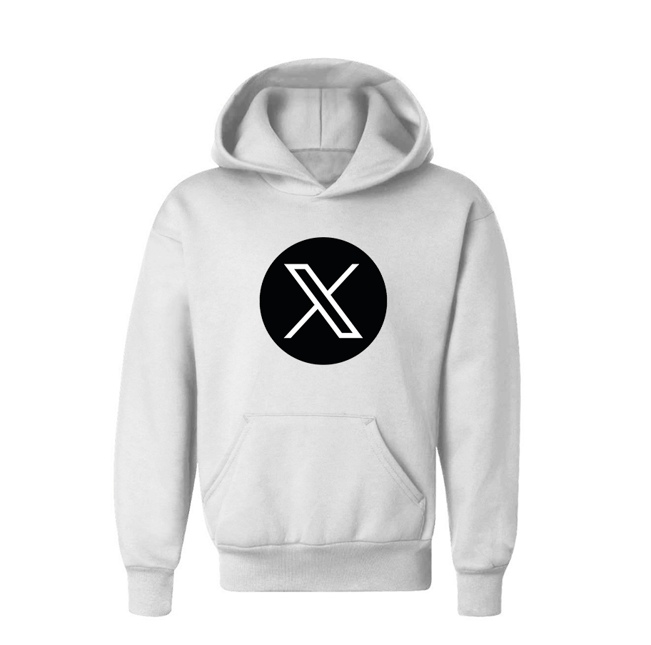 Youth's Twitter X Pullover Hoodie