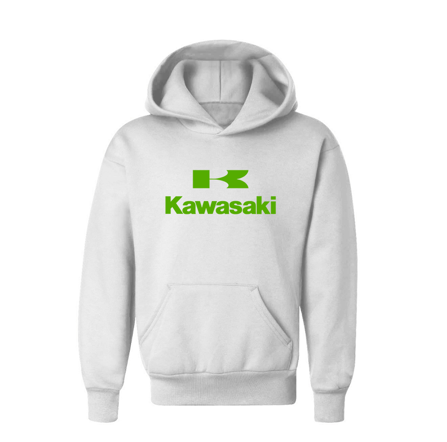 Youth's Kawasaki Bike Motorcycle Pullover Hoodie