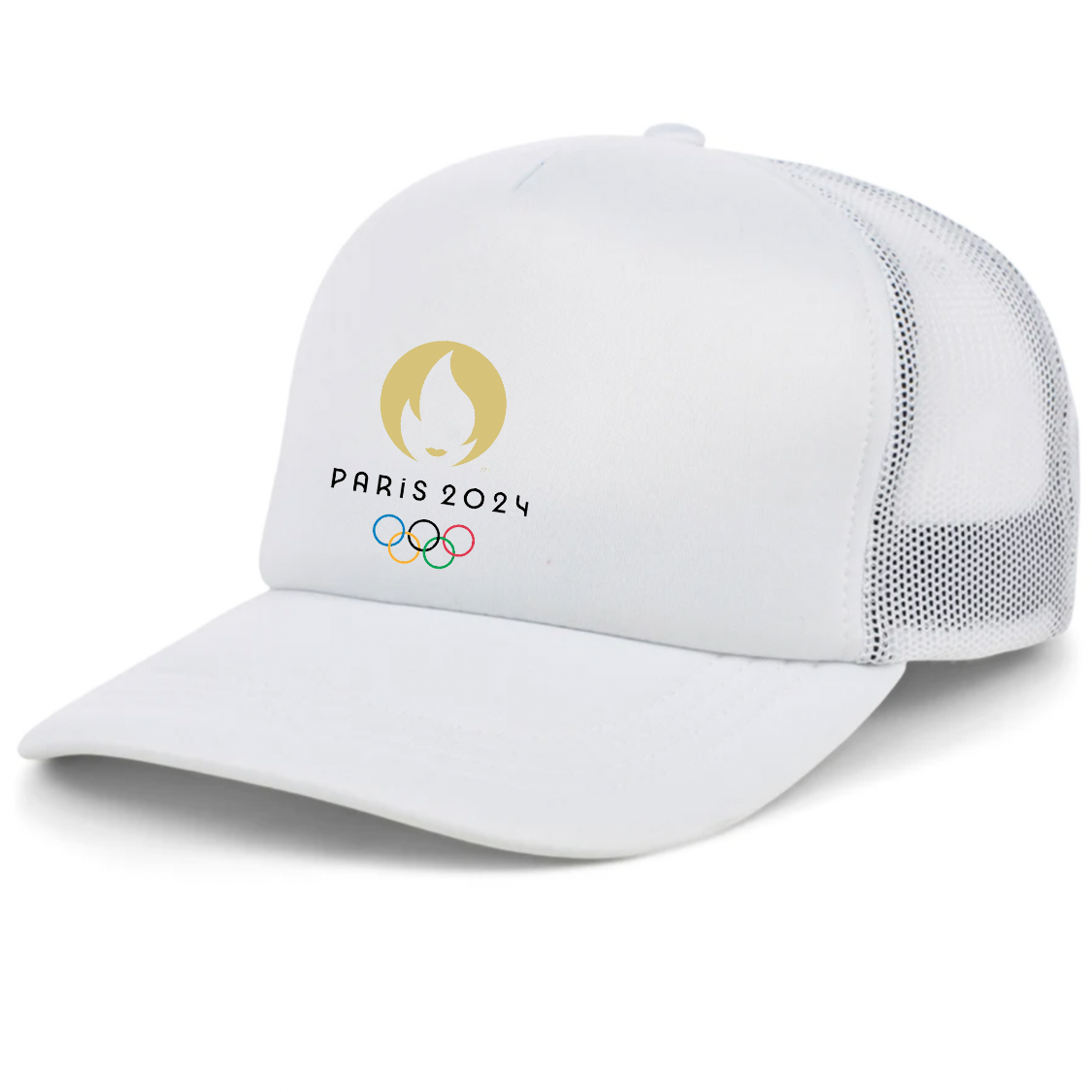 New Olympics 2024 Paris Logo Dad Trucker Hat