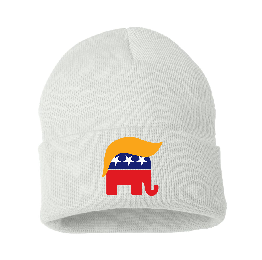 Donald Trump Hair Elephant Beanie Hat