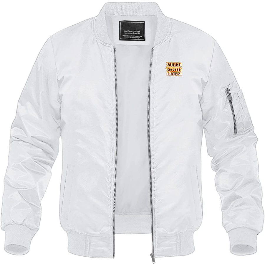 Men's Might Delete Later - J Cole Lightweight Bomber Jacket Windbreaker Softshell Varsity Jacket