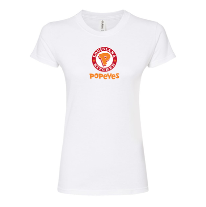 Women's Popeyes Louisiana Kitchen Round Neck T-Shirt