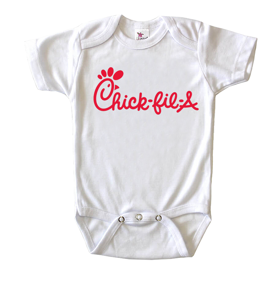 Chick-fil-A Baby Romper Onesie