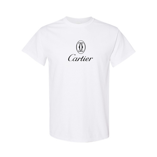 Men's Cartier Jeweller And Watchmaker Cotton T-shirt