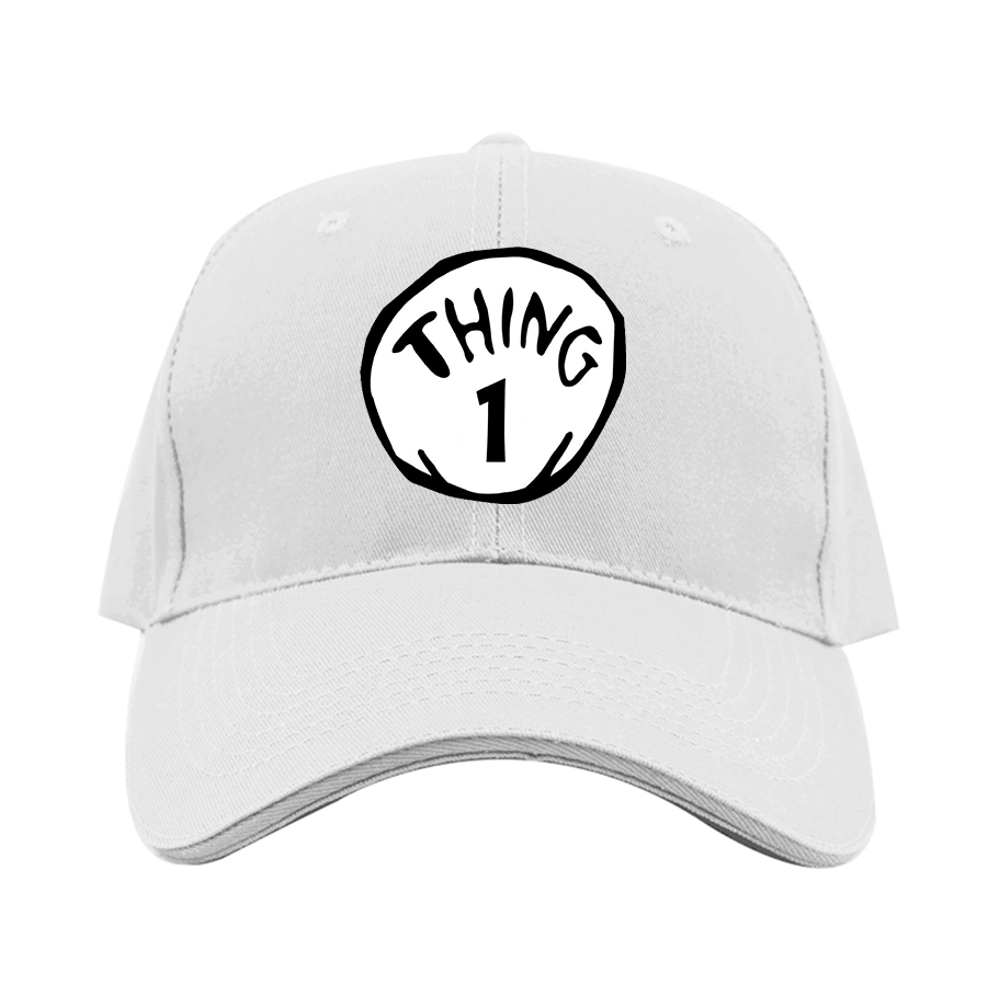 Dr. Suess Thing 1 Dad Baseball Cap Hat