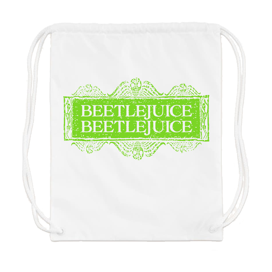 Beetlejuice BeetleJuice Drawstring Bag