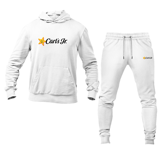 Men's Carl's Jr Hoodie and Joggers Set