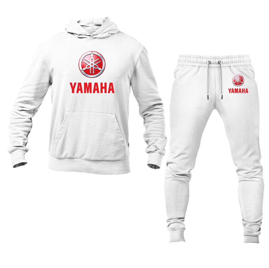 Men's Yamaha Bike Motorcycle Hoodie and Joggers Set