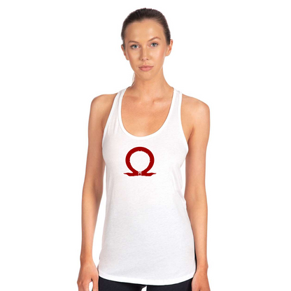 Women's God Of War Next Level Ideal Racerback Tank