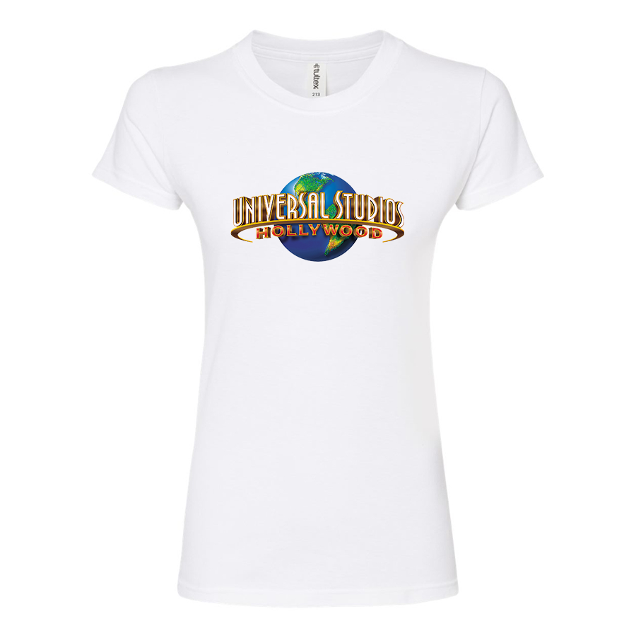 Women's Universal Studio Hollywood Round Neck T-Shirt