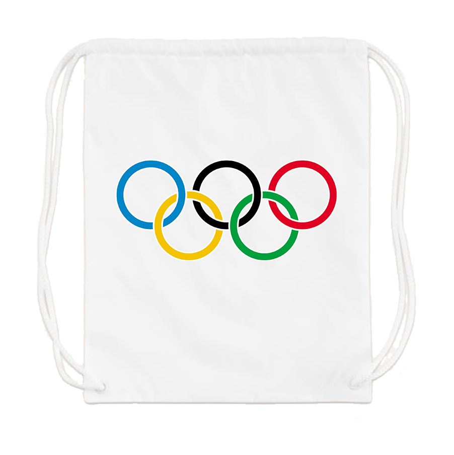 Olympics Rings Drawstring Bag