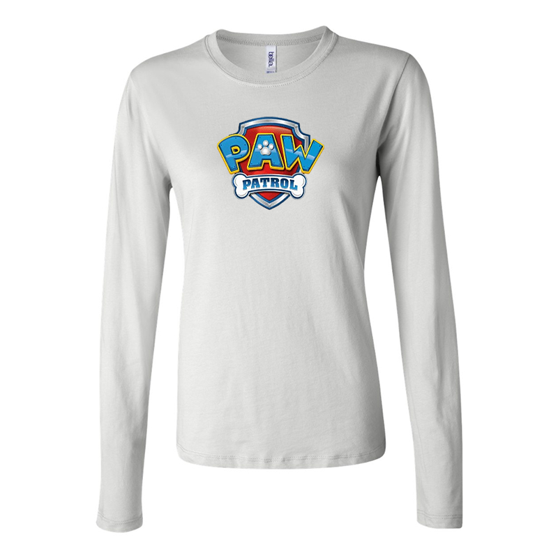 Women’s Paw Patrol  BELLA CANVAS Jersey Long Sleeve Tee