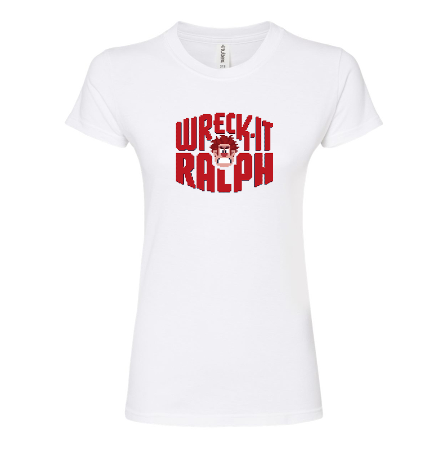 Women's Wreck-It Ralph Round Neck T-Shirt