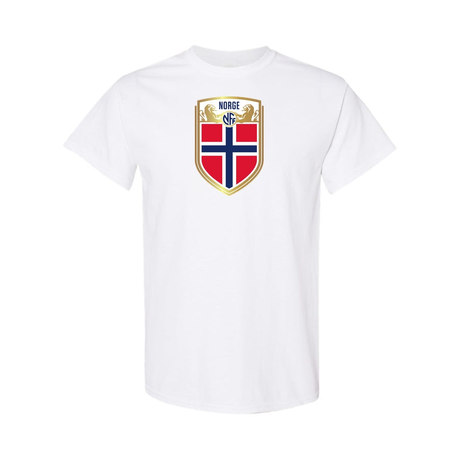 Men's Norway Soccer Cotton T-shirt