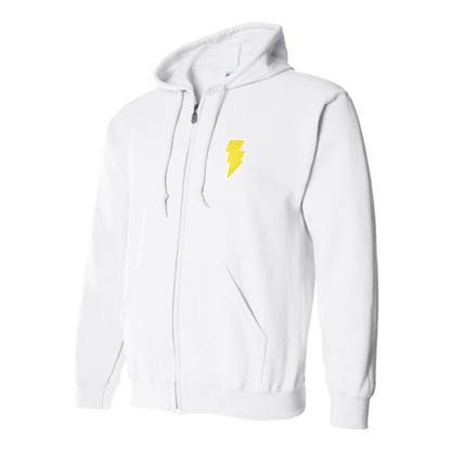 Men's Black Adam Zipper Hoodie