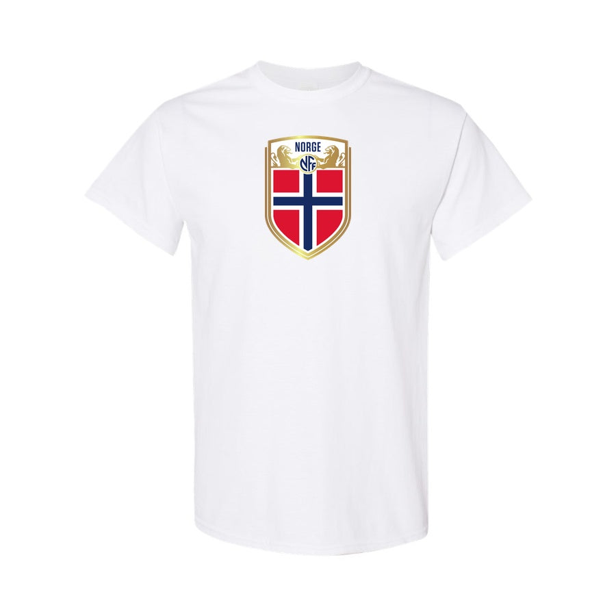 Youth's Norway Soccer Cotton T-Shirt