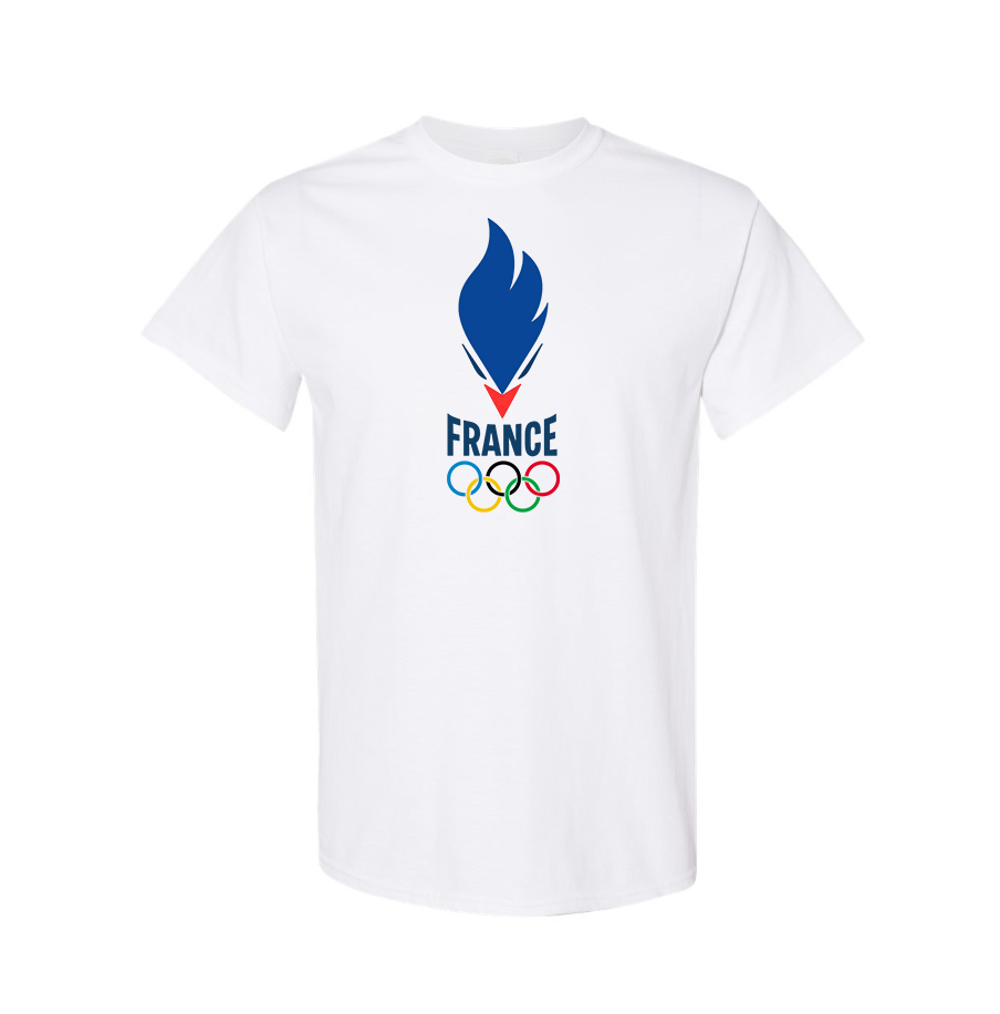 Youth France Olympia 2024 Cotton T-Shirt