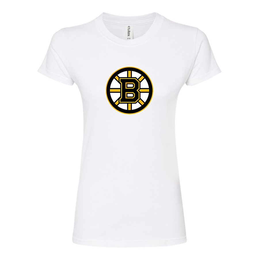 Women's  NHL Boston Bruins Round Neck T-Shirt