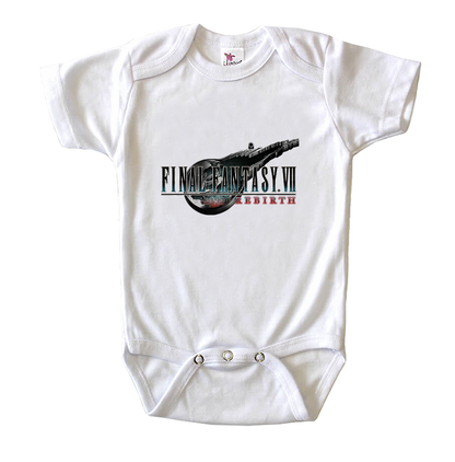 Final Fantasy VII Rebirth Baby Romper Onesie