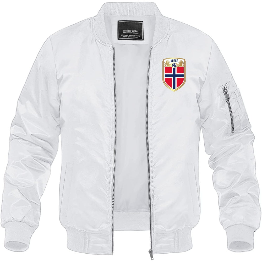 Men's Norway Soccer Lightweight Bomber Jacket