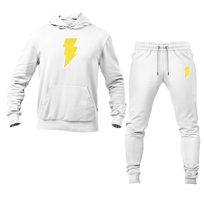 Men's Black Adam Hoodie and Joggers Set