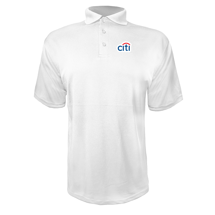 Men's Citi Bank Polyester Polos